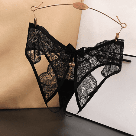 Fulorrnie Underwear for Women Cheeky Comfort Breathable Cute Panty Hipster Elastic Waist Ventilated Ruched Panties Black M