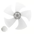 thumbnail image 1 of 14 Inch Household Plastic Fan Blade Five Leaves With Nut Cover For Pedestal, 1 of 7