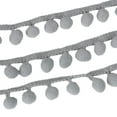 thumbnail image 1 of Decodeary Ruban Polyvalent pour Projets de Couture Application Large 5 Yards Ruban à Franges Gris, 1 of 6