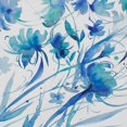 thumbnail image 2 of Troise Heidel, Theresa 20x20 White Modern Wood Framed Museum Art Print Titled - Whimsical Blues II, 2 of 4