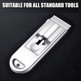 thumbnail image 6 of EXLEAF 120 Pcs Straight Razor Blades, Carbon Steel Single Edge Razor Blades Bulk, Replacement Heavy Duty Utility Sharp Blade for Scraping Box Cutting Glass and Paint Removal Stickers, 6 of 7