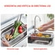 thumbnail image 5 of Colador de Plástico para Fregadero de Cocina Zrr240808004 | Colador Multiusos Extensible de 35-45 Cm para Escurrir Verduras y Frutas | Escurridor Blanco, Azul y Gris para Cocina, 5 of 6