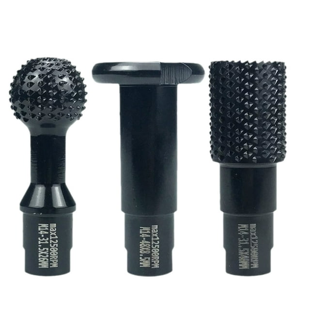 OULII 1 Set Rotary Tool Accessory Set Angle Grinder Attachment Black 45 Steel for Woodworkers