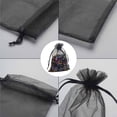 thumbnail image 5 of 200 Piezas Bolsas de Regalo de Organza Negras 9X12Cm, Bolsas de para Recuerdo de Boda con CordóN para Joyas Maquillaje Caramelo Baby Shower, 5 of 5