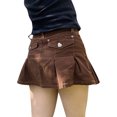 thumbnail image 4 of TRKIYQC Y2K Vestido ajustado corto con estampado vintage Otoño Chic Mujer Manga larga acampanada con cordones Cuello en V Vestido cruzado Ropa de fiesta y oficina TRKIYQC perder, 4 of 9