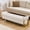 White, variant on BaseBeauty 67" King Size End of Bed Storage Bench, Storage Bench for Bedroom with Golden Legs, Teddy Upholstered Storage Bench, White