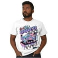 thumbnail image 4 of The Smurfs Cool Kanji DJ Comic Panels Men's Graphic T Shirt Tees Brisco Brands M, 4 of 6