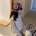 thumbnail image 3 of CoCopeaunt Garden Fisherman Hat Summer Thin Hand-Woven Hat Flower, Hollow Out Breathable Female Wool Hat, 3 of 6