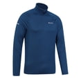 thumbnail image 3 of Mountain Warehouse Mens Echo Melange Recycled Half Zip Midlayer, 3 of 5