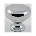 thumbnail image 4 of Residential Essentials 10206BK Mushroom Cabinet Knob- Black, 4 of 6