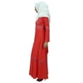 thumbnail image 2 of Bimba Womens Muslim Pashmina Maxi Kimono Sleeve Abaya Dress Jilbab With Hijab, 2 of 6