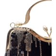 thumbnail image 4 of Bolso Flapper De Los Años 20 Bolso De Mano De Noche Con Cuentas Vintage Bolso Gastby De Los Años 20 Rugiente Para Boda Cóctel Fiesta De Baile Hs, 4 of 5