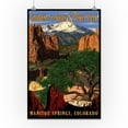 thumbnail image 3 of Manitou Springs, Colorado, Garden of the Gods (16x24 Giclee Gallery Art Print, Vivid Textured Wall Decor), 3 of 3