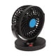 thumbnail image 2 of Ventilador de refrigeración para coche de 5V, ventiladores eléctricos silenciosos portátiles giratorios de 360° con alimentación USB para coche, camión, SUV, 2 of 8