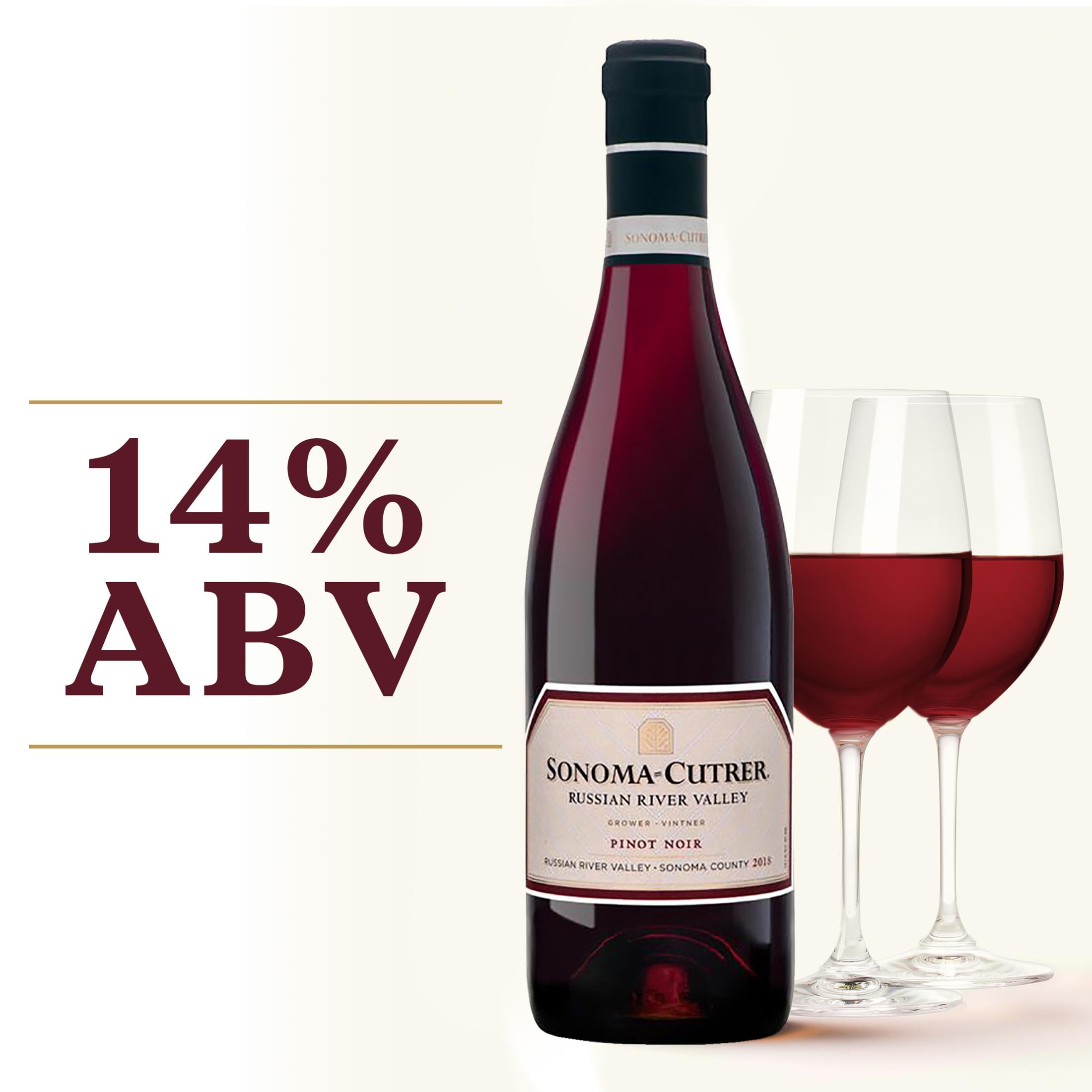 Sonoma-Cutrer Russian River Valley Pinot Noir Red Wine, 750ml