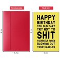 thumbnail image 2 of Tarjeta de cumpleaños YIWANSIN, divertida, irreverente y humorística, 2 of 7