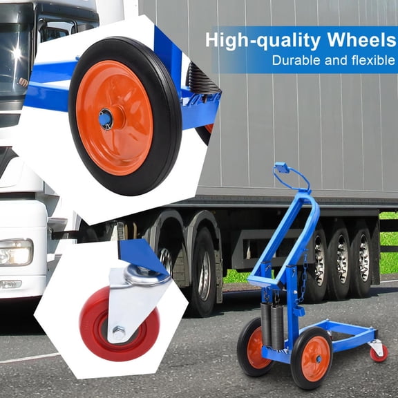 Portable Wrench Bracket, 55.1lbs Lifting Weight, Extended Chain for Large Vehicle Tire Installation