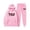 Pink, variant on Trapstar Hoodies for Women Sets Long Sleeve Graphic Sweatshirts Loose Trapstar Street Hip-hop Pullover Sweatshirts+Sweatpants Women Set of 2 Classic Sweatshirts(White, L)