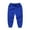 Blue, variant on Lovskoo Toddler Baby Boys Girls Sweatpants Candy Color Solid Color Cozy Loungewear Casual Kids Sports Pants Black