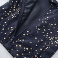 thumbnail image 5 of SGFCWSX Girls Windbreaker Jackets Waterproof Windproof Hooded Graphic Print Lightweight Lined Daily School Coats Navy Size 5T, 5 of 9