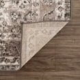 thumbnail image 4 of Hauteloom Albie Oriental Persian Medallion Area Rug 6'7" x 9' - Charcoal, Beige / Albie, 4 of 18