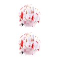 thumbnail image 3 of Guardurnaity Sleep Bonnet Sleeping Hat Bohemian Patterns Headwear Suministros para Mujeres Niñas Type1 NO1, 3 of 6