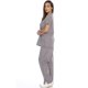 thumbnail image 1 of Conjuntos de uniforme médico para mujer Uniformes médicos de seis bolsillos (cuello en V con pantalón cargo), 1 of 5