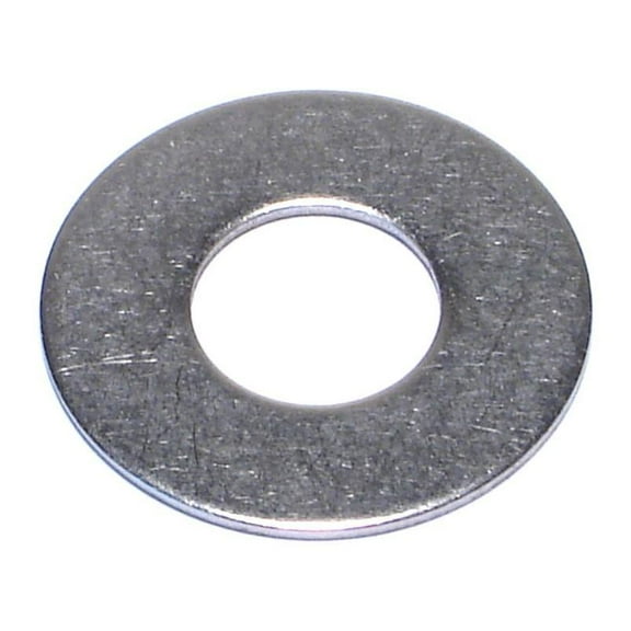 7/16" x 1/2" x 1-1/4" 18-8 Stainless Steel USS Flat Washers FLWSSS-148