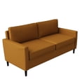 thumbnail image 4 of Desert Fields Altus Sofa, Camel Faux Leather, 4 of 9