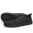 thumbnail image 7 of vibdiv Barefoot Casual Shoes for Men Mesh Zero Drop Wide Toe Box Minimalist Non Slip Walking Shoes All Black Size 7.5, 7 of 7