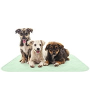 Angle View: Puppy Pads Pet Training Mat- Quick Absorb, Waterproof, Machine Washable, Reusable- Dog Housebreaking, Training, Crate Supplies, 34â x 36â By PETMAKER