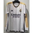 thumbnail image 1 of Fans * 2324 Nuevo Real Madrid Casa Manga Larga Camiseta Deportiva De Fútbol De Alta Calidad S-2XL, 1 of 1