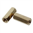 thumbnail image 2 of 12mm Long Metal Hexagonal M3 Female Thread PCB Standoff Spacers 150 Pcs,150 Pcs x Standoff Hexagonal Spacer,, 2 of 4