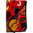 thumbnail image 2 of Five Nights at Freddy's Group All Over Print 48" X 60" Plush Throw Blanket, 2 of 3