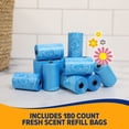 thumbnail image 3 of Bolsas de basura Arm & Hammer Durable con bicarbonato de sodio, 180 bolsas, 3 of 7