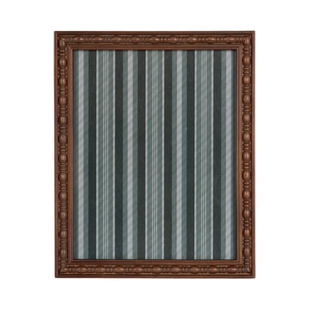 DesignOvation – 8x10 Picture Frame – Spindle Dark Walnut Tabletop Photo Frame
