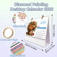 thumbnail image 6 of FLOPESN 2026 Calendar DIY Diamond Art Painting Kits, Creative Design Diamond Art Craft Paper Home Decor, Desk Calendar Desktop Ornaments, 6 of 7