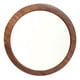 thumbnail image 1 of GOOHOCHY Espejo de viaje compacto portátil, espejo cosmético redondo, mini espejo de maquillaje de madera., 1 of 8