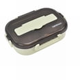 thumbnail image 2 of Oleegame 1PC Produce Storage Portable 304 L Lu Box Four Compartment Box With Soup Bowl Chopsticks SpoonBlue For Home Use Multifunctional Accessory Green, 2 of 9