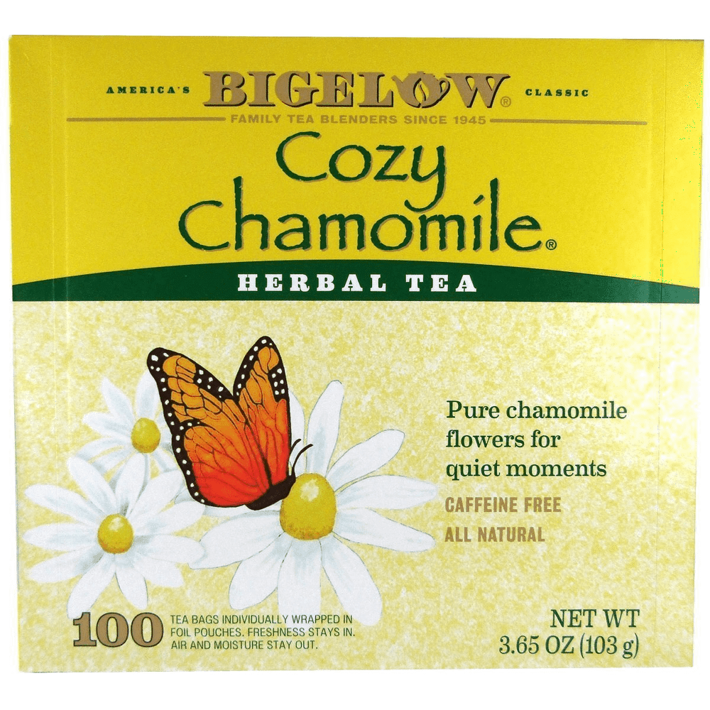 Bigelow Cozy Chamomile Tea 100 Tea Bags!