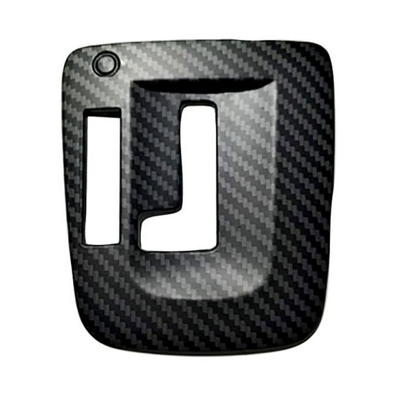 for XV 2012-2014 Car Gear Shift Knob Panel Cover Sticker Trim Decor Frame Accessories, Matte Carbon Fiber