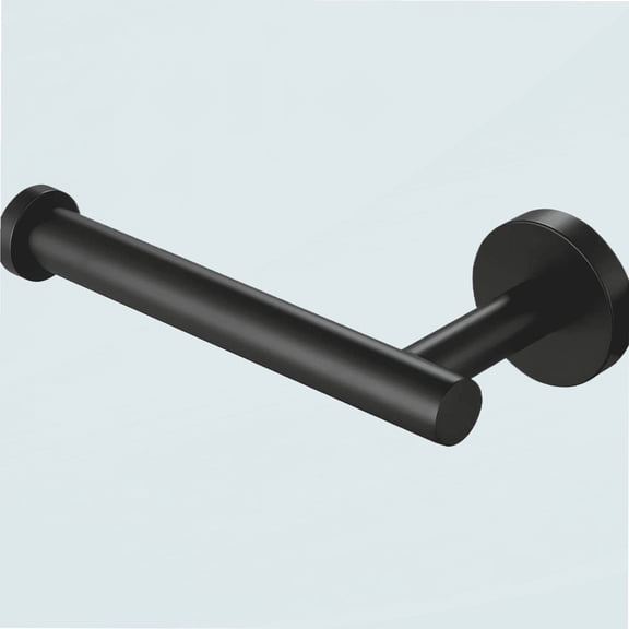 Bathroom Wall Mounted Toilet Paper Holder, Matt Black A2175S12-BK