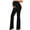 Black, variant on FNFYFH Womens Maternity Pants for Work Over The Belly Flare Leggings Casual Buttery Soft Pregnancy Wide Leg Yoga Pants