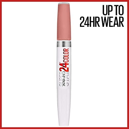 Maybelline SuperStay 24, Líquido Labial 2 Pasos, Taupe Absoluto
