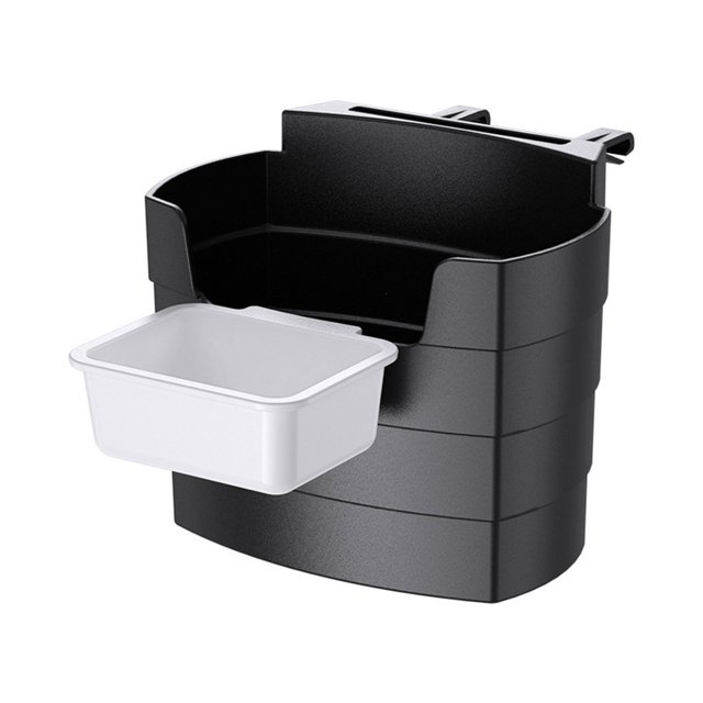 Soumake Support de Frites pour Évent de Voiture avec Boîte à Épices Étui de Rangement Universel pour Accessoires Auto
