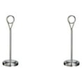 thumbnail image 3 of Baohd Contemporary Table Number Holder Photo Stand for Trendy Hotel Settings Silvery 20cm 2Set, 3 of 6