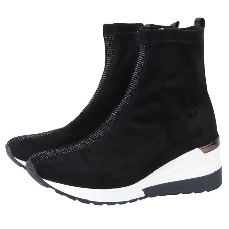 

1 Pair Fashion Women s Ankle Bootie Suede Sports Boots for Winter and Autumn