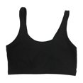 thumbnail image 1 of I.N.C Womens Ribbed Bralette, Black, Medium, 1 of 2