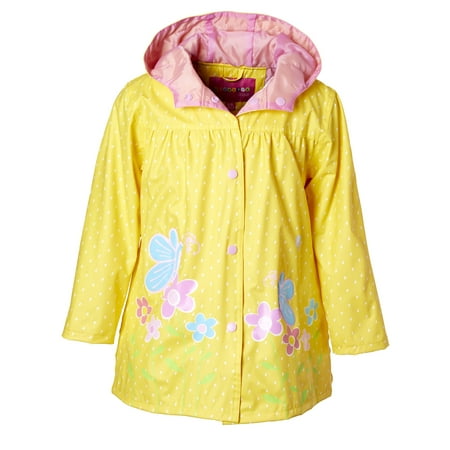 Floral Babydoll Rain Jacket (Baby Girls & Toddler