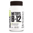 thumbnail image 2 of NutraBio Methyl Vitamin B12 1000 Mcg Vegetarian Suitable not Certified Kosher - 120 Vegetable Capsules, 2 of 2